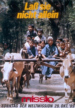 Monat der Weltmission 1989, Plakat