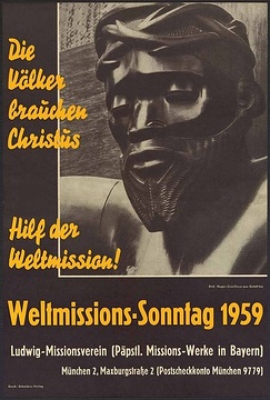 Monat der Weltmission 1959, Plakat (München)