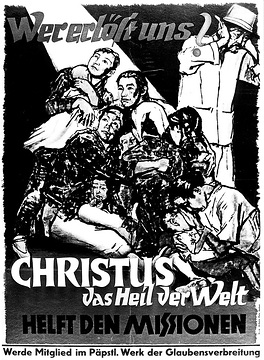 Monat der Weltmission 1955, Plakat