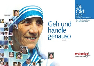 Monat der Weltmission 2010, Plakat