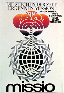 Monat der Weltmission 1976, Plakat