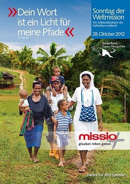 Monat der Weltmission 2012, Plakat