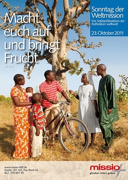 Monat der Weltmission 2011, Plakat
