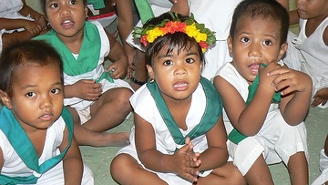 Kiribati, Tarawa, Kindergarten