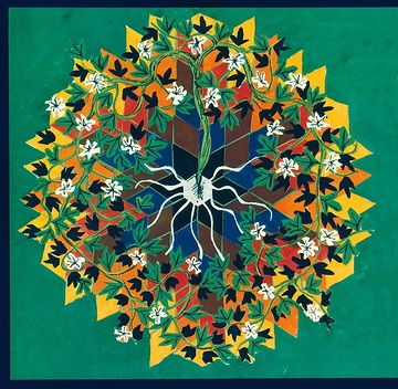 Das Samenkorn, missio-Kunstkalender 1975 Indien