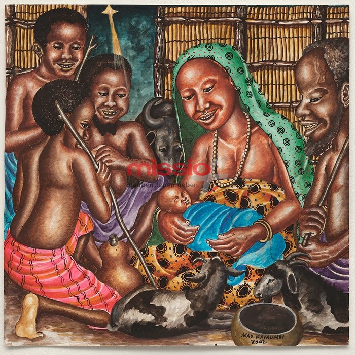 MI_36434 Weihnachten, Kunstkalender 2004 Tansania