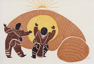 Auferstehung, Kunstkalender 1981 Alaska