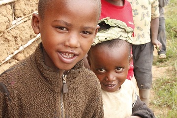 Ruanda, Flüchtlingslager Kigeme, Kinder