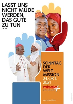 Monat der Weltmission 2021, Plakat